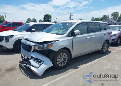 2021 Kia Sedona Lx из США, поврежденный, VIN KNDMB5C11M6671676